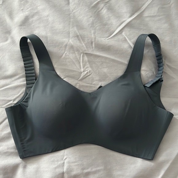 Size 6 Knix Catalyst bra - blue/grey - EUC - Picture 1 of 3